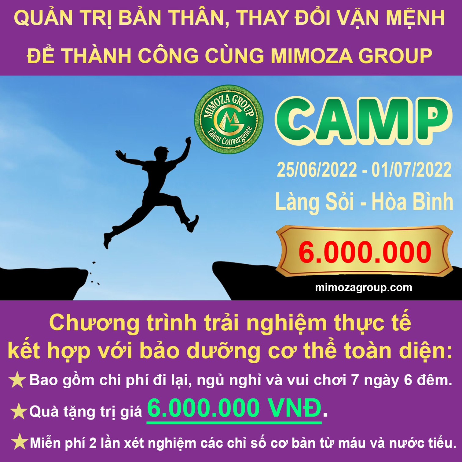 TRẢI NGHIỆM THỰC TẾ 7 NGÀY - CAMP (26-06-2022)