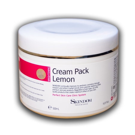 MP09 - Mặt nạ kem chanh Skindom - Cream Pack Lemon (500ml)