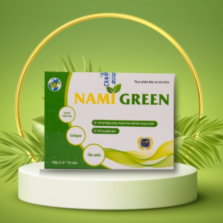 DVH5 - Nami Green (Hộp 5 vỉ x 10 viên)