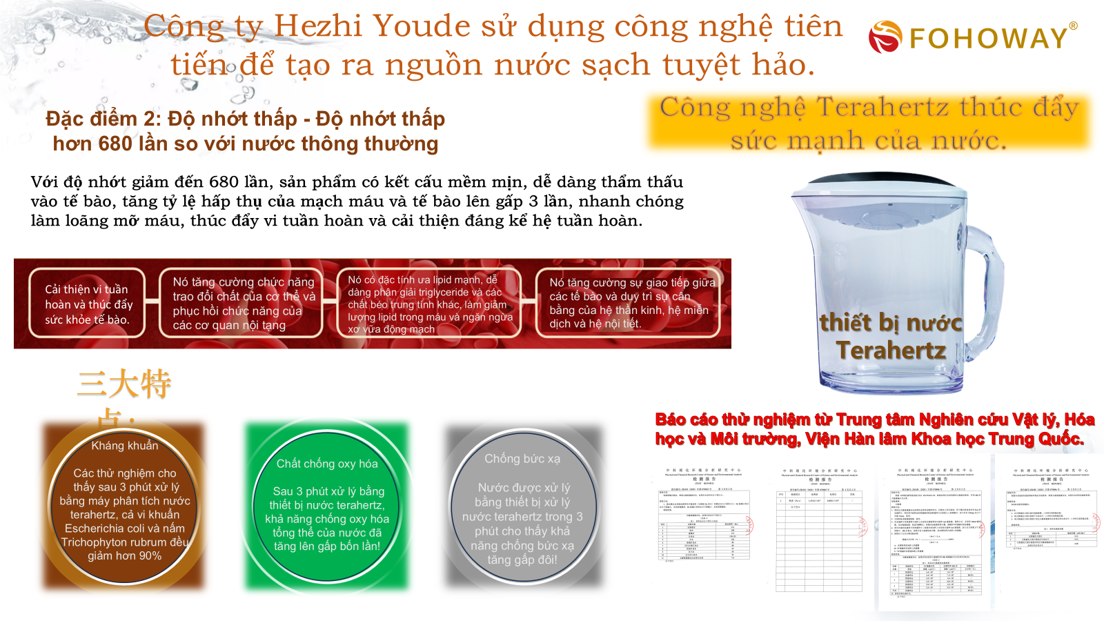 Ca tách nước Siêu phân tử nhỏ 